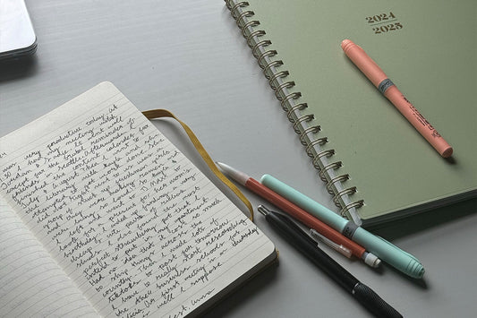 writing in a reading journal