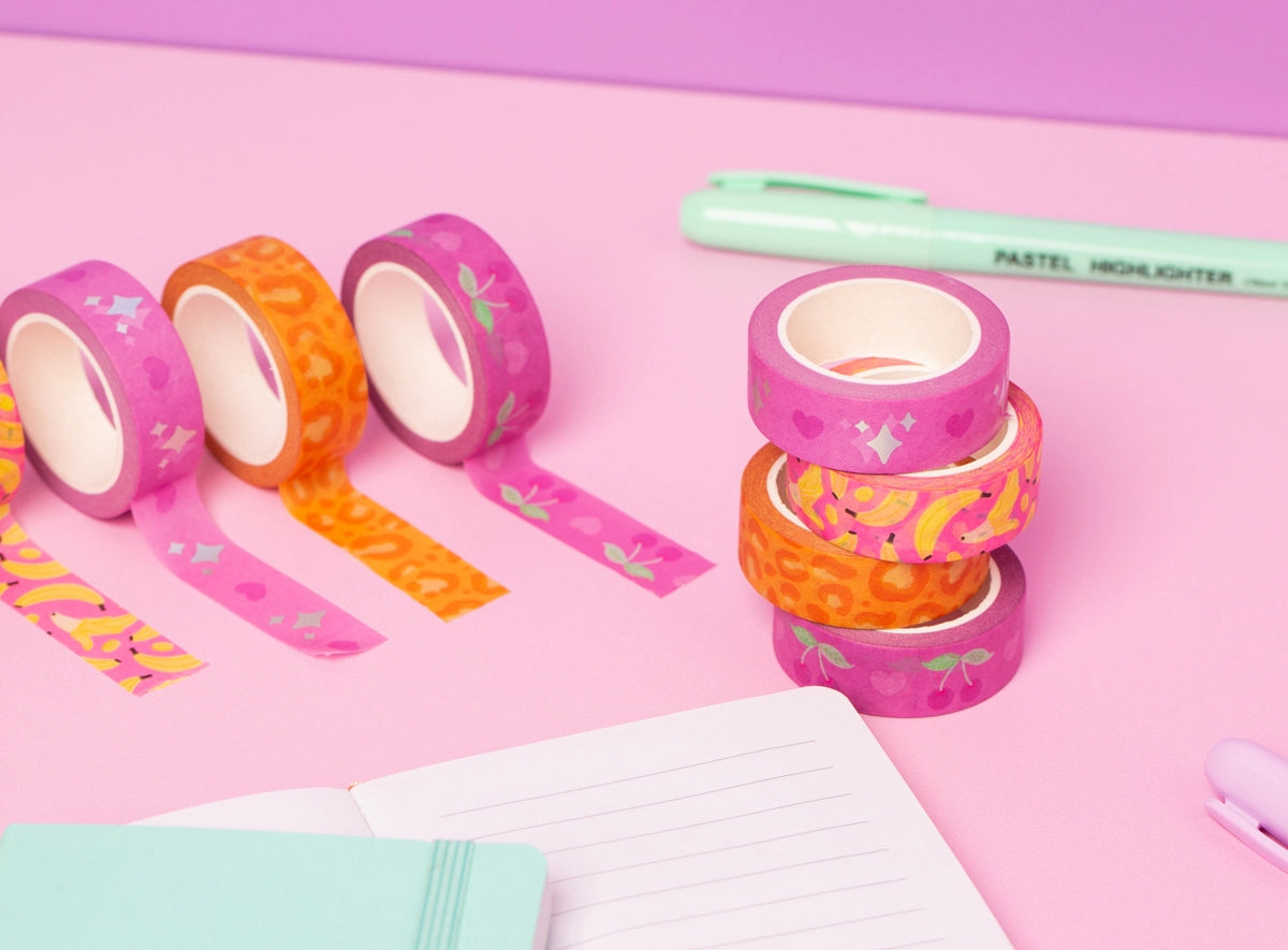 Sprinkle Club - Pink cute and colourful washi tape